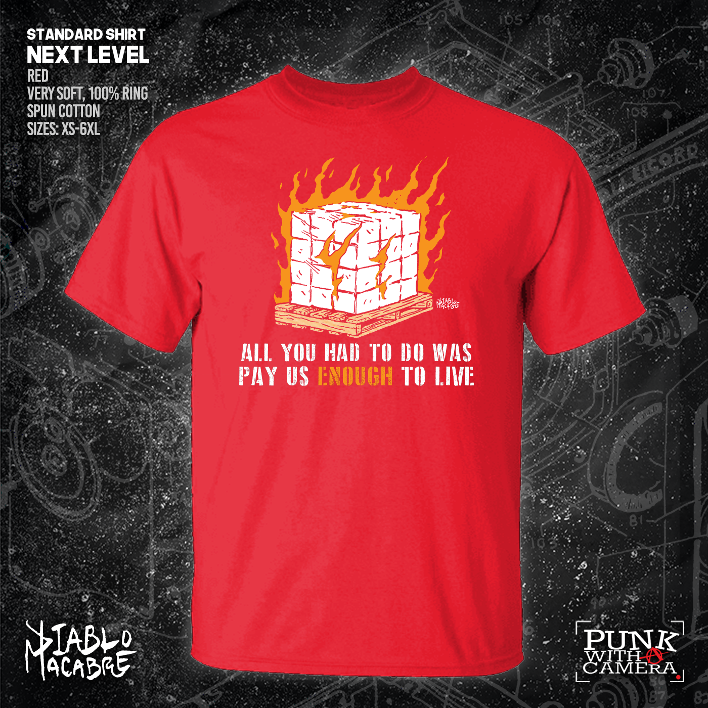 You Only Had To Pay Us Enough To Live - Diablo Macabre