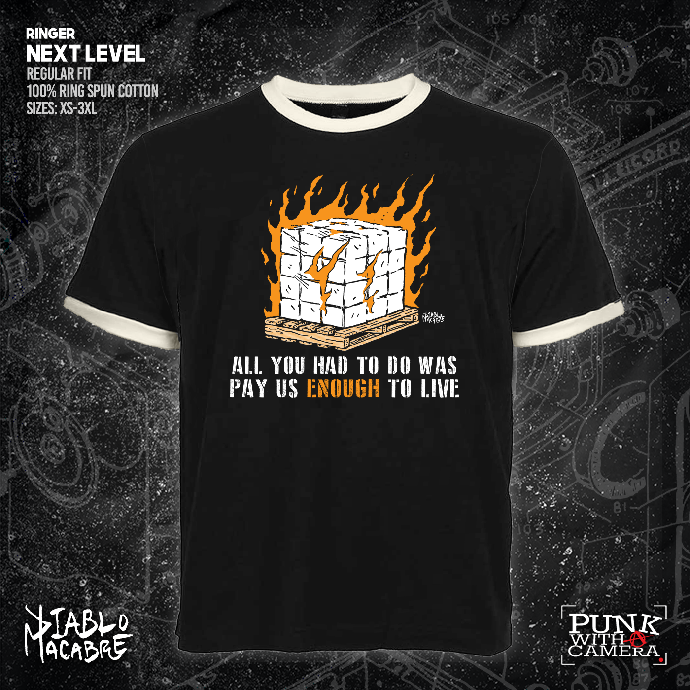 You Only Had To Pay Us Enough To Live - Diablo Macabre