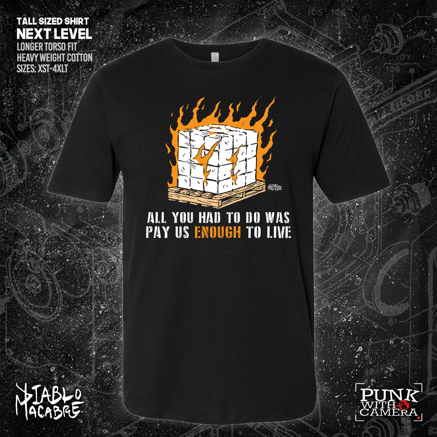 You Only Had To Pay Us Enough To Live - Diablo Macabre