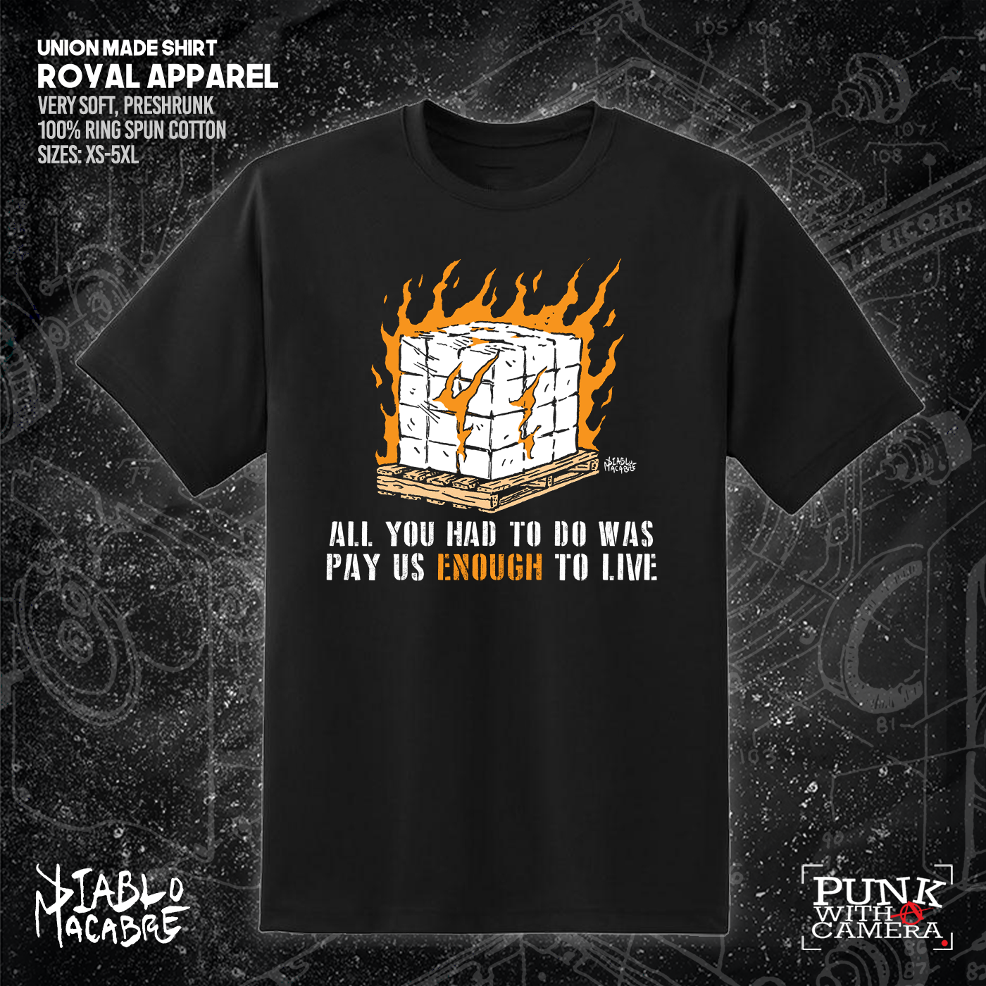 All You Had To Do Was Pay Us Enough To Live - Diablo Macabre