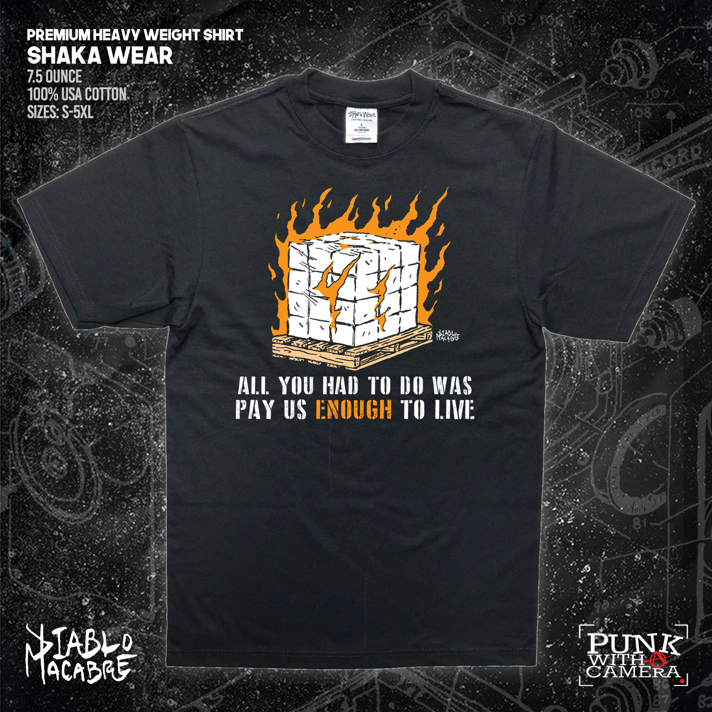 All You Had To Do Was Pay Us Enough To Live - Diablo Macabre