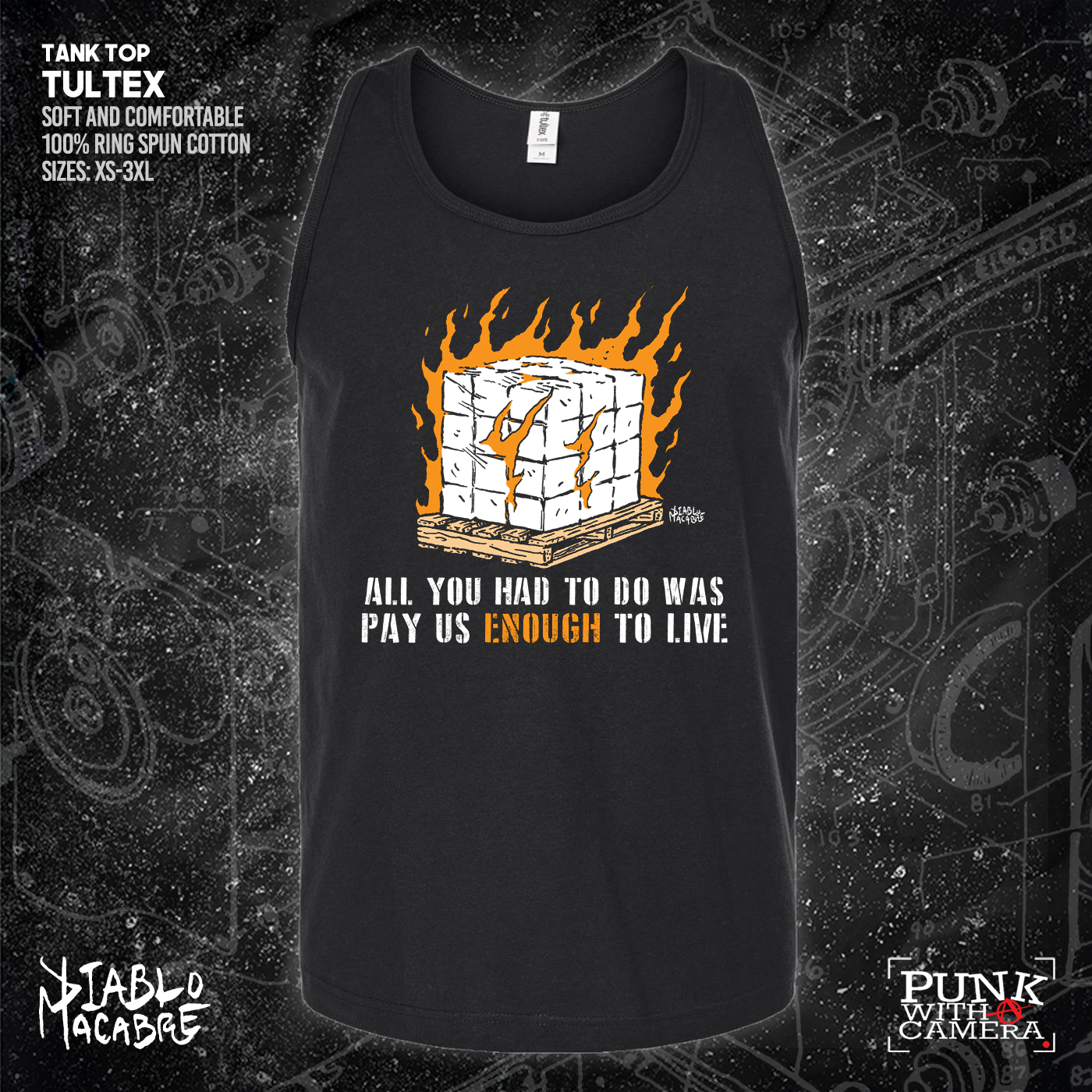 All You Had To Do Was Pay Us Enough To Live - Diablo Macabre