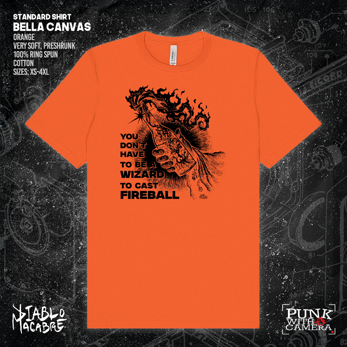 You Don't Have To Be A Wizard To Cast A Fireball - Diablo Macabre