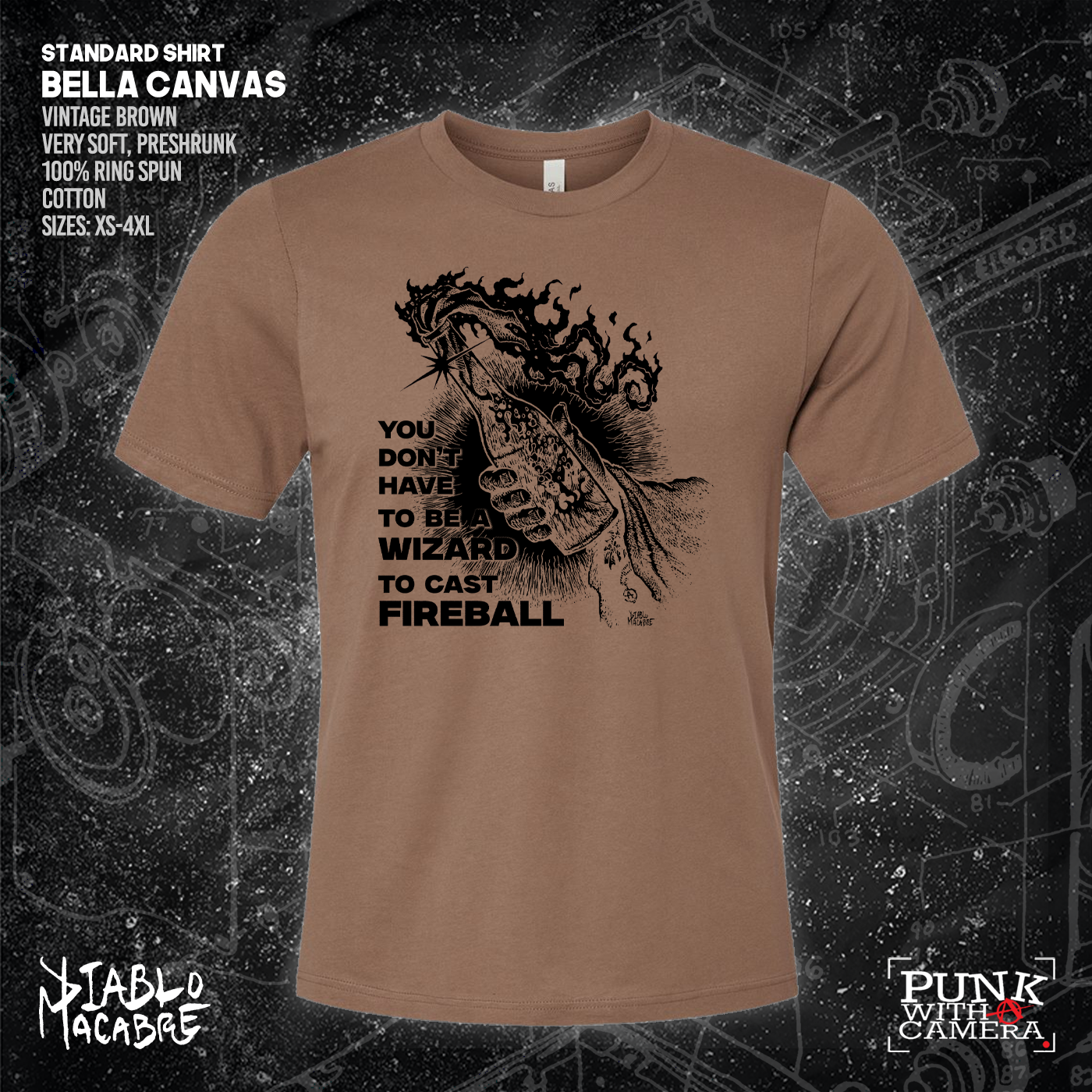 You Don't Have To Be A Wizard To Cast A Fireball - Diablo Macabre