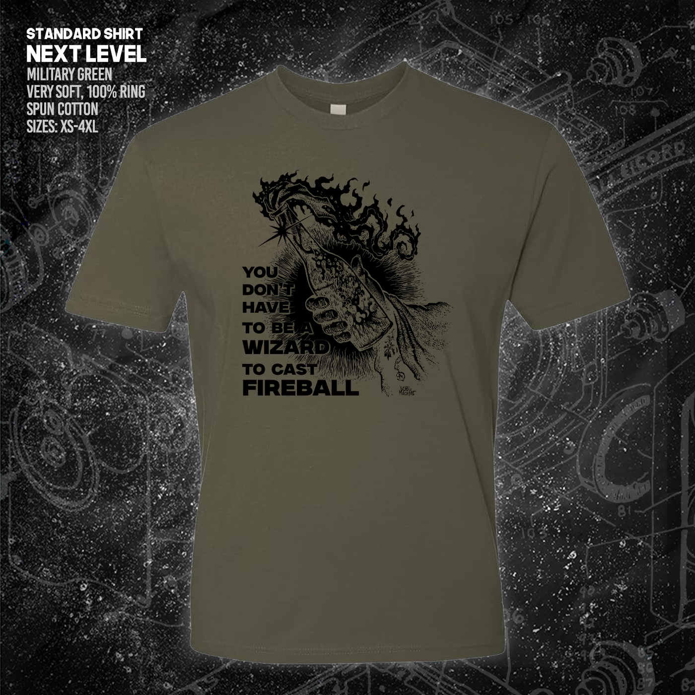 You Don't Need To Be A Wizard To Cast A Fireball - Diablo Macabre