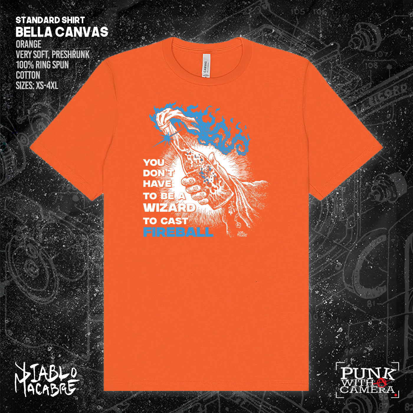 You Don't Have To Be A Wizard To Cast A Fireball - Diablo Macabre