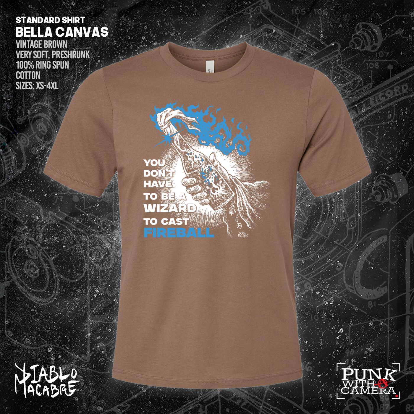 You Don't Have To Be A Wizard To Cast A Fireball - Diablo Macabre