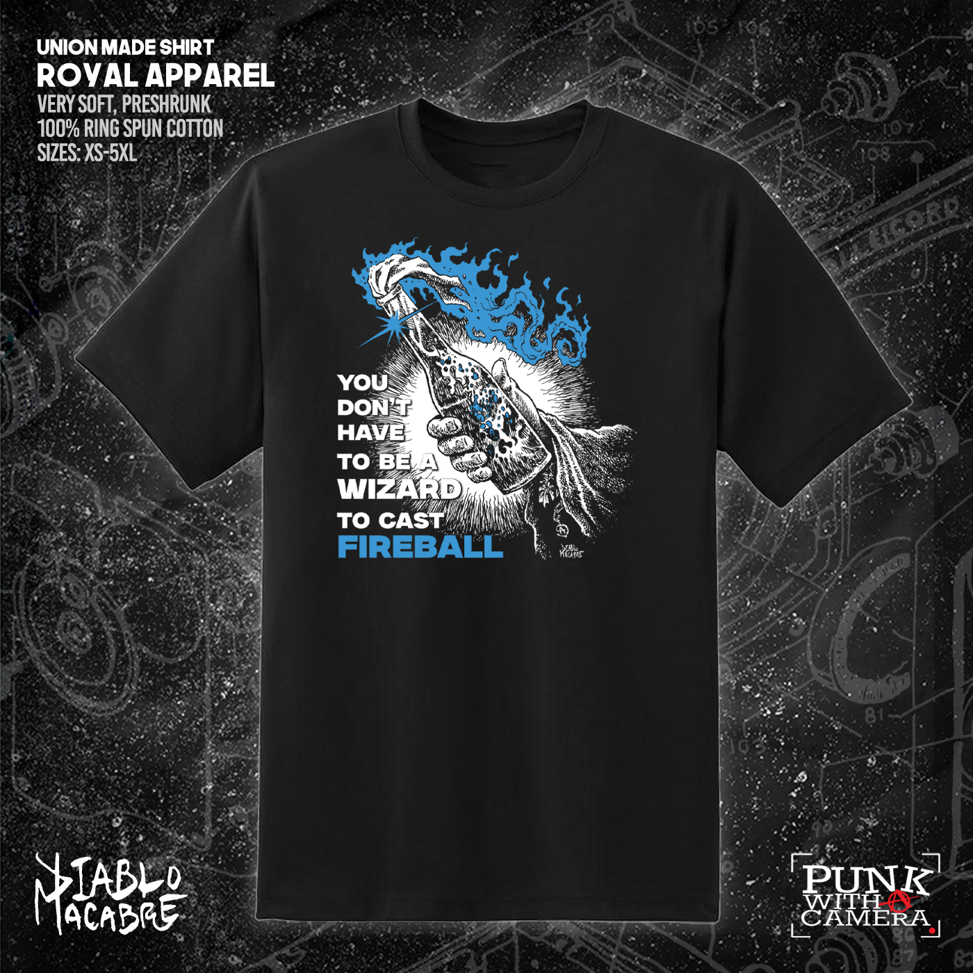 You Don't Have To Be A Wizard To Cast A Fireball - Diablo Macabre