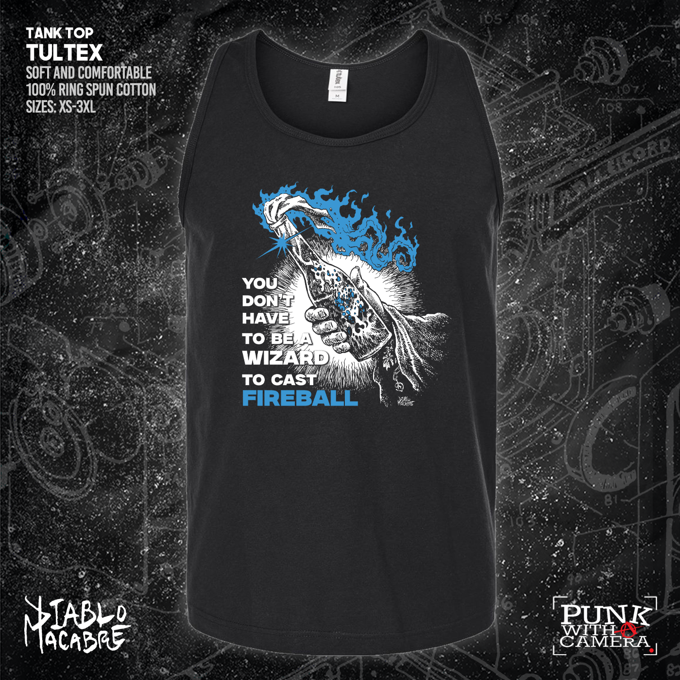 You Don't Have To Be A Wizard To Cast A Fireball - Diablo Macabre