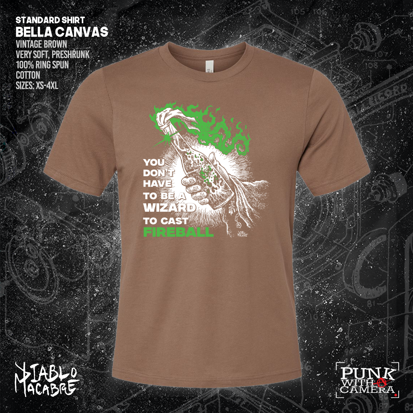 You Don't Have To Be A Wizard To Cast A Fireball - Diablo Macabre