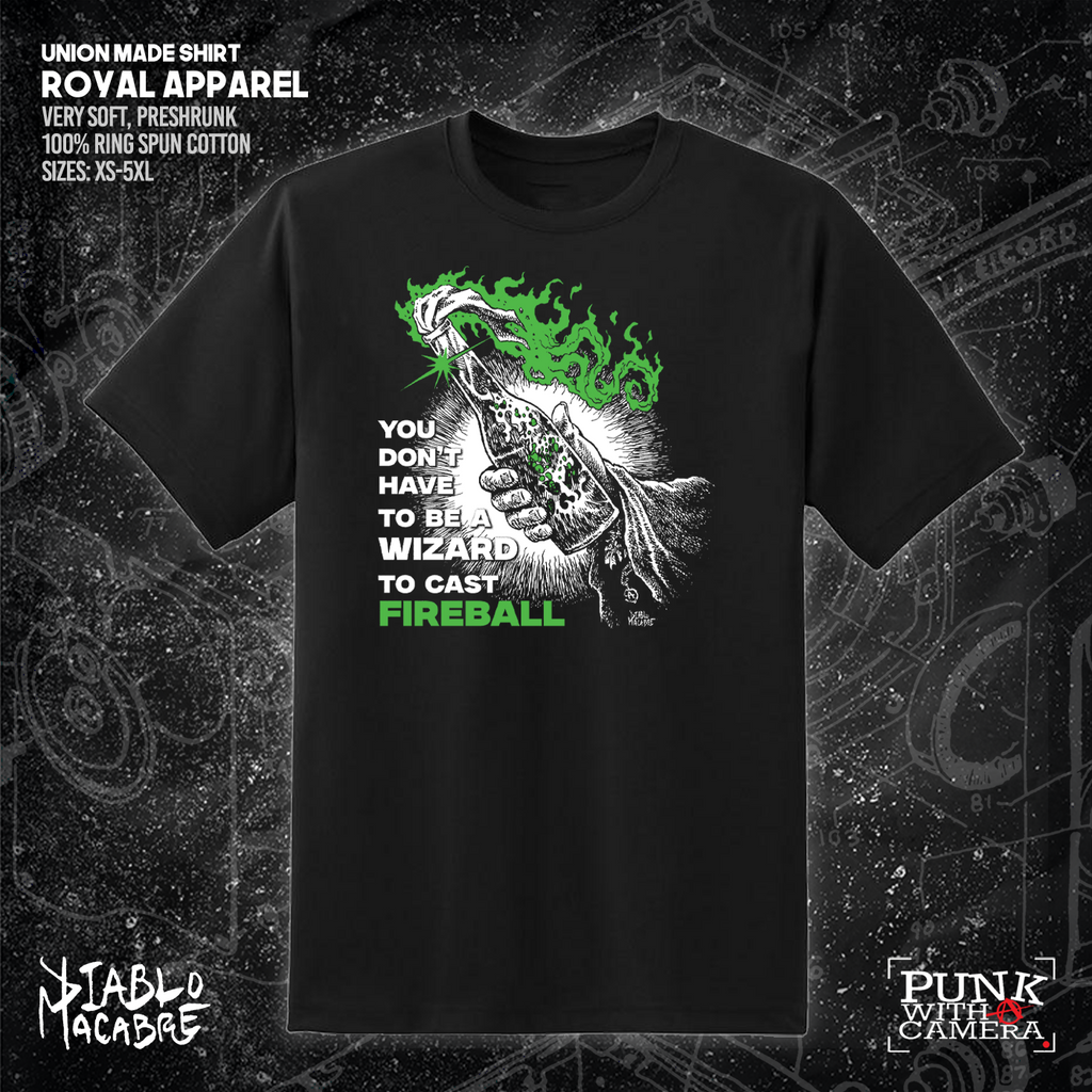 You Don't Have To Be A Wizard To Cast A Fireball - Diablo Macabre