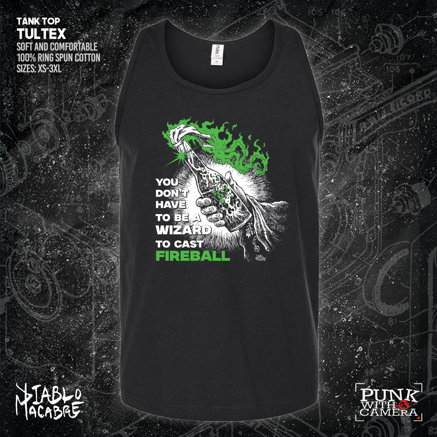 You Don't Have To Be A Wizard To Cast A Fireball - Diablo Macabre
