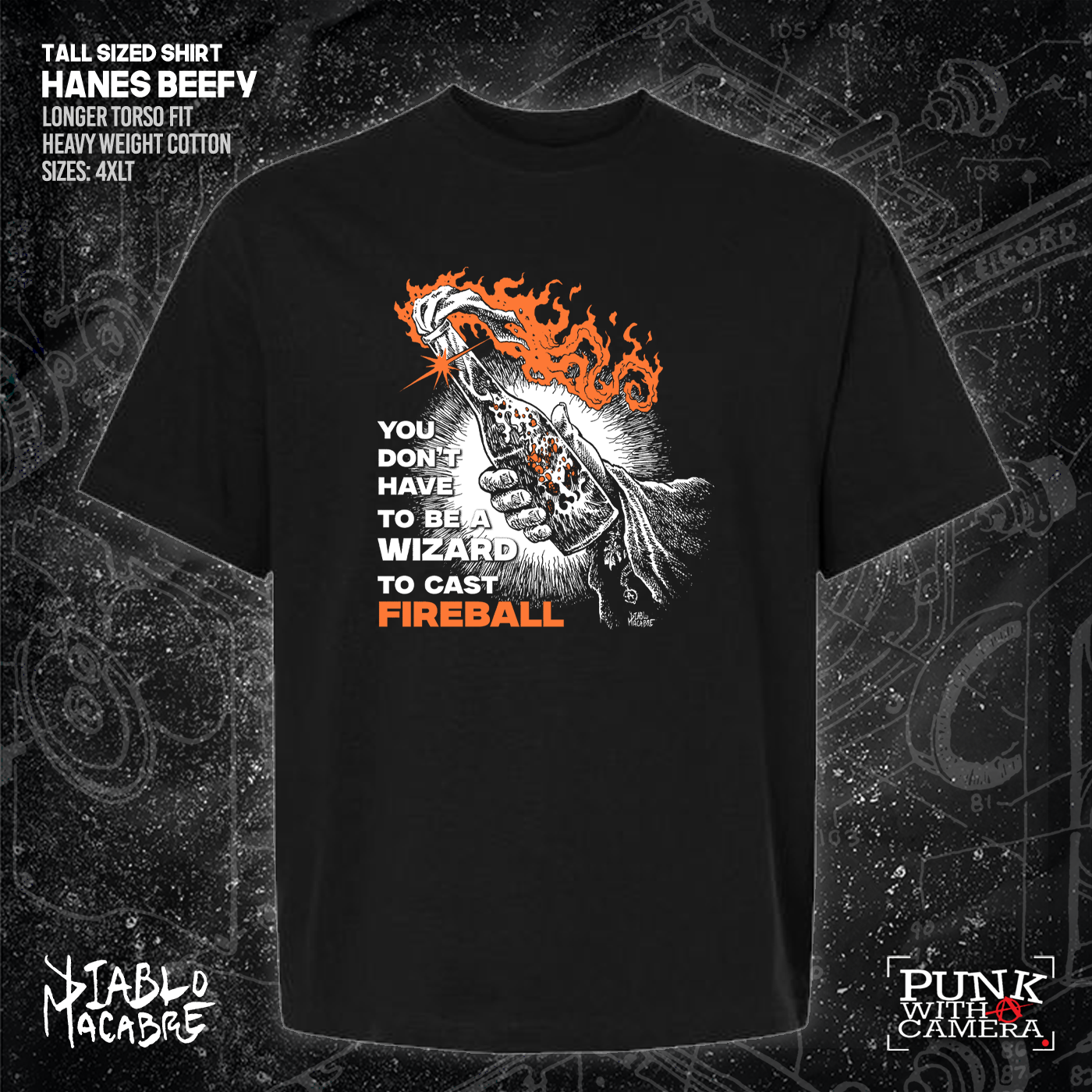 You Don't Need To Be A Wizard To Cast A Fireball - Diablo Macabre