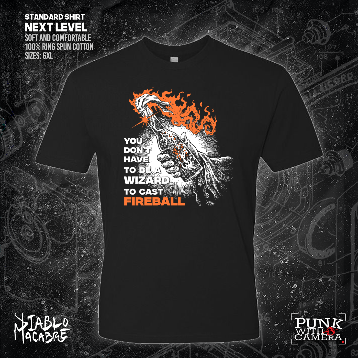 You Don't Need To Be A Wizard To Cast A Fireball - Diablo Macabre