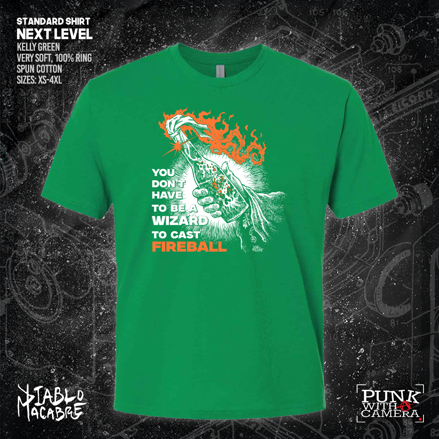 You Don't Need To Be A Wizard To Cast A Fireball - Diablo Macabre