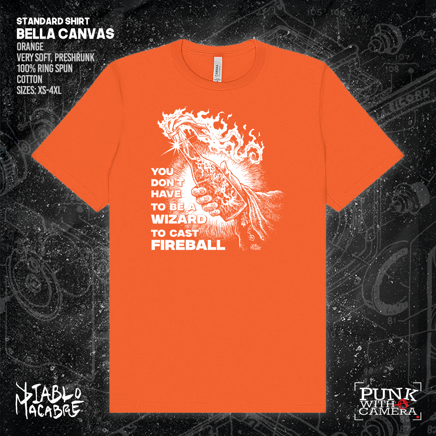 You Don't Have To Be A Wizard To Cast A Fireball - Diablo Macabre