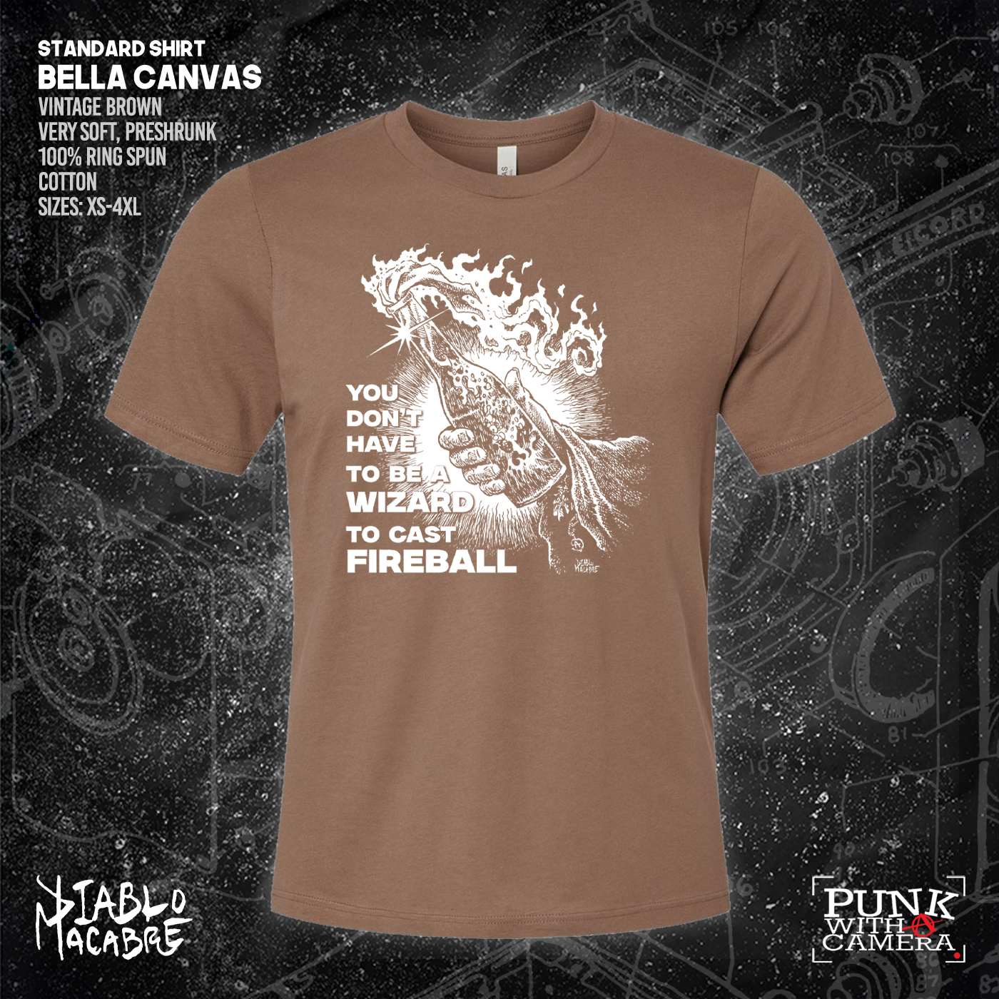 You Don't Have To Be A Wizard To Cast A Fireball - Diablo Macabre