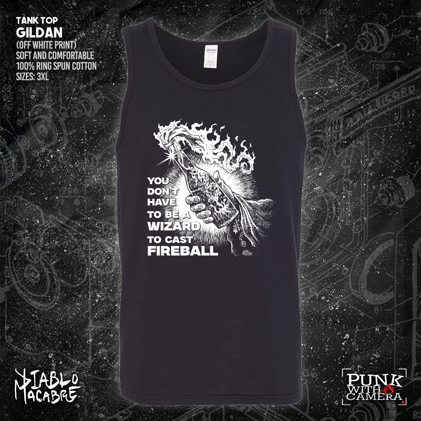 You Don't Need To Be A Wizard To Cast A Fireball - Diablo Macabre