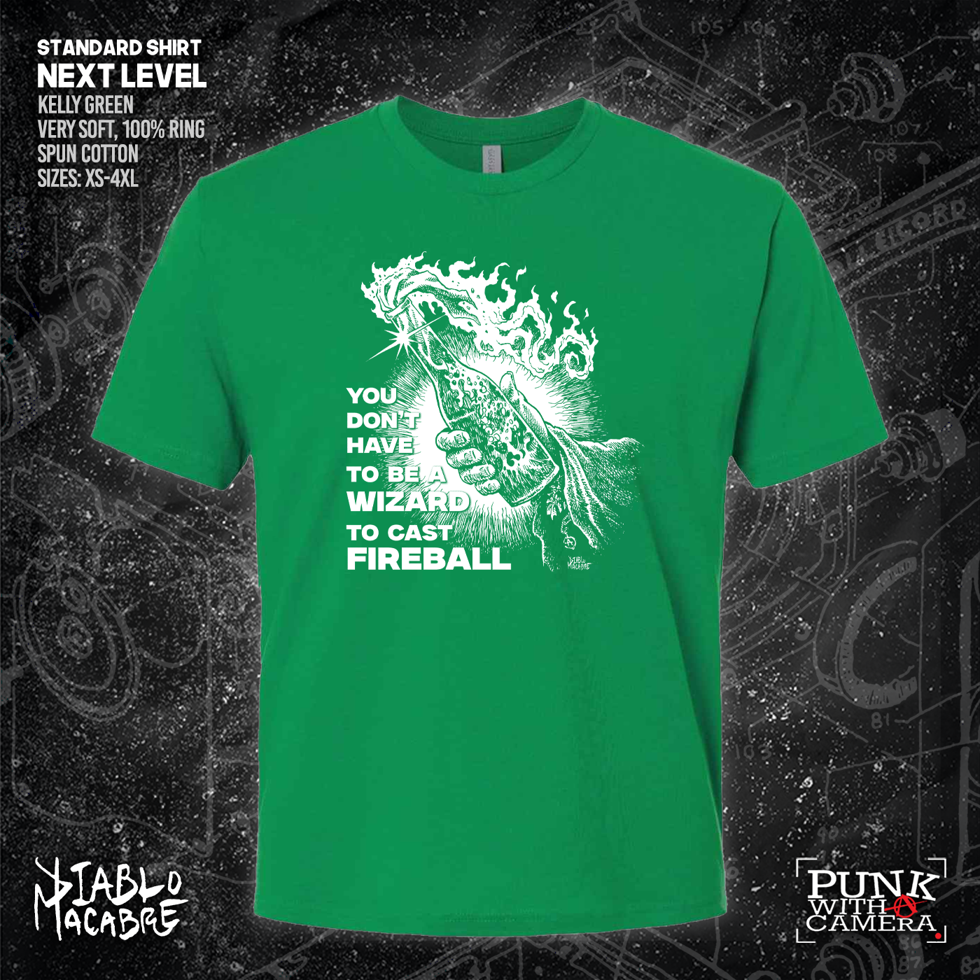 You Don't Need To Be A Wizard To Cast A Fireball - Diablo Macabre