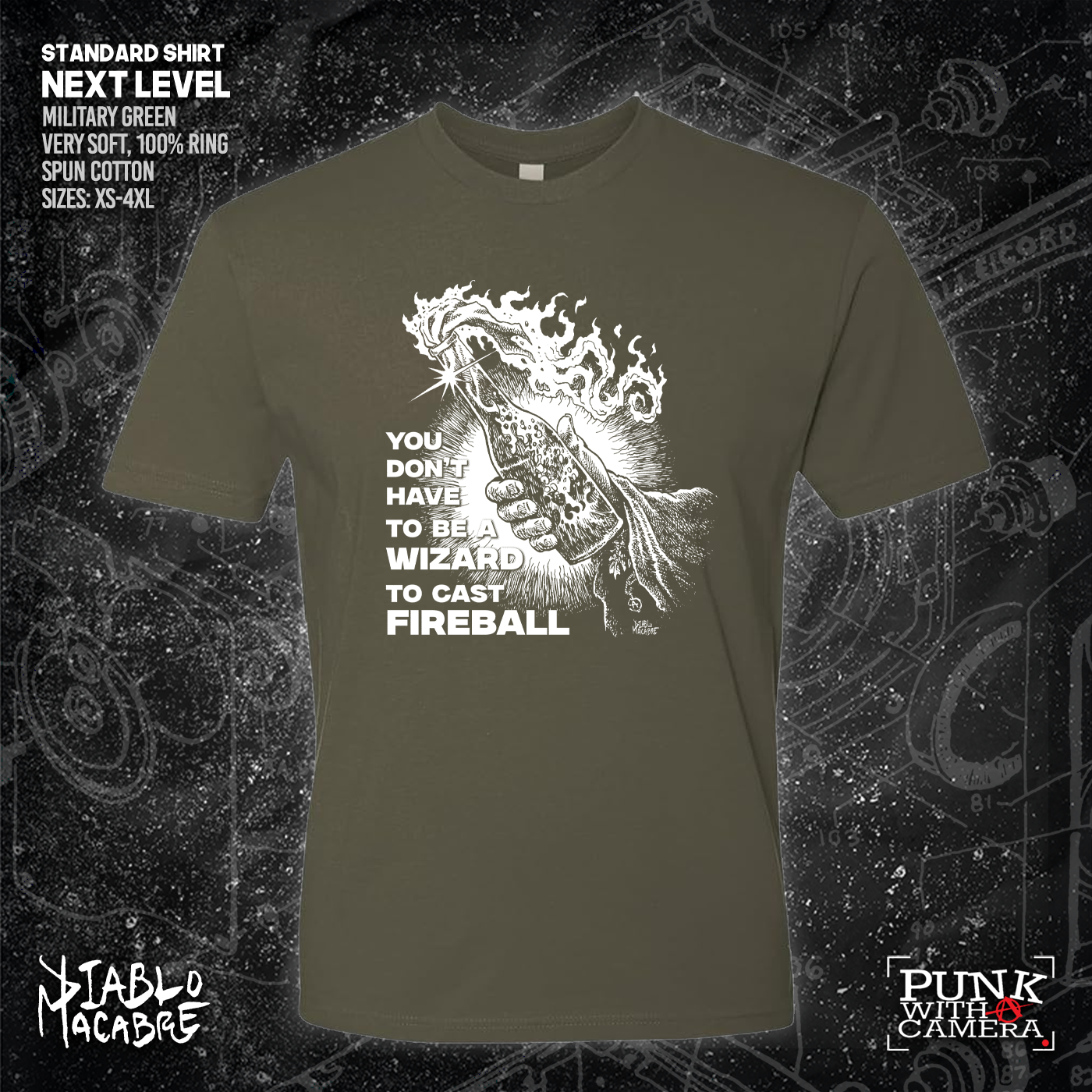 You Don't Need To Be A Wizard To Cast A Fireball - Diablo Macabre