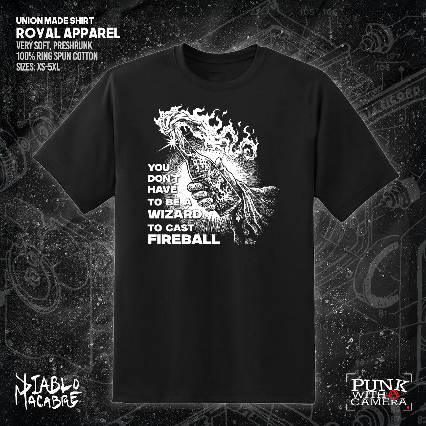 You Don't Have To Be A Wizard To Cast A Fireball - Diablo Macabre
