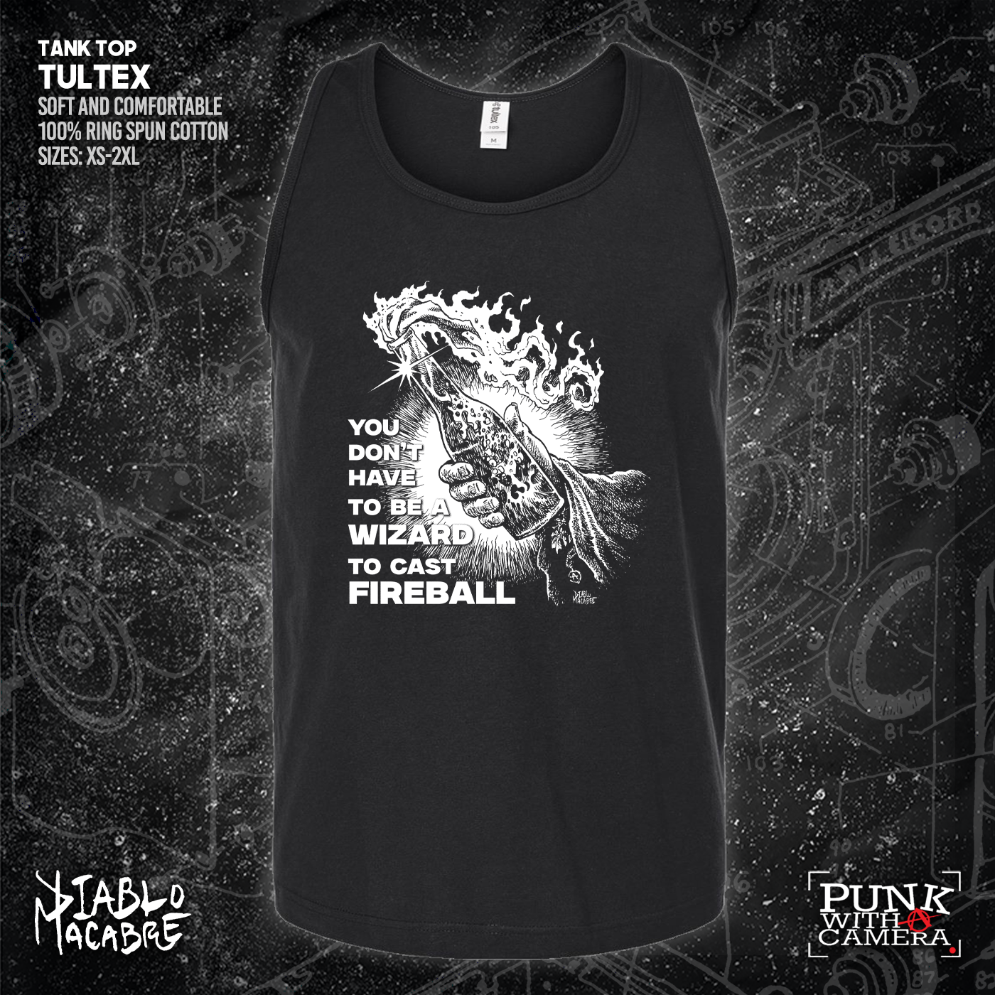 You Don't Need To Be A Wizard To Cast A Fireball - Diablo Macabre