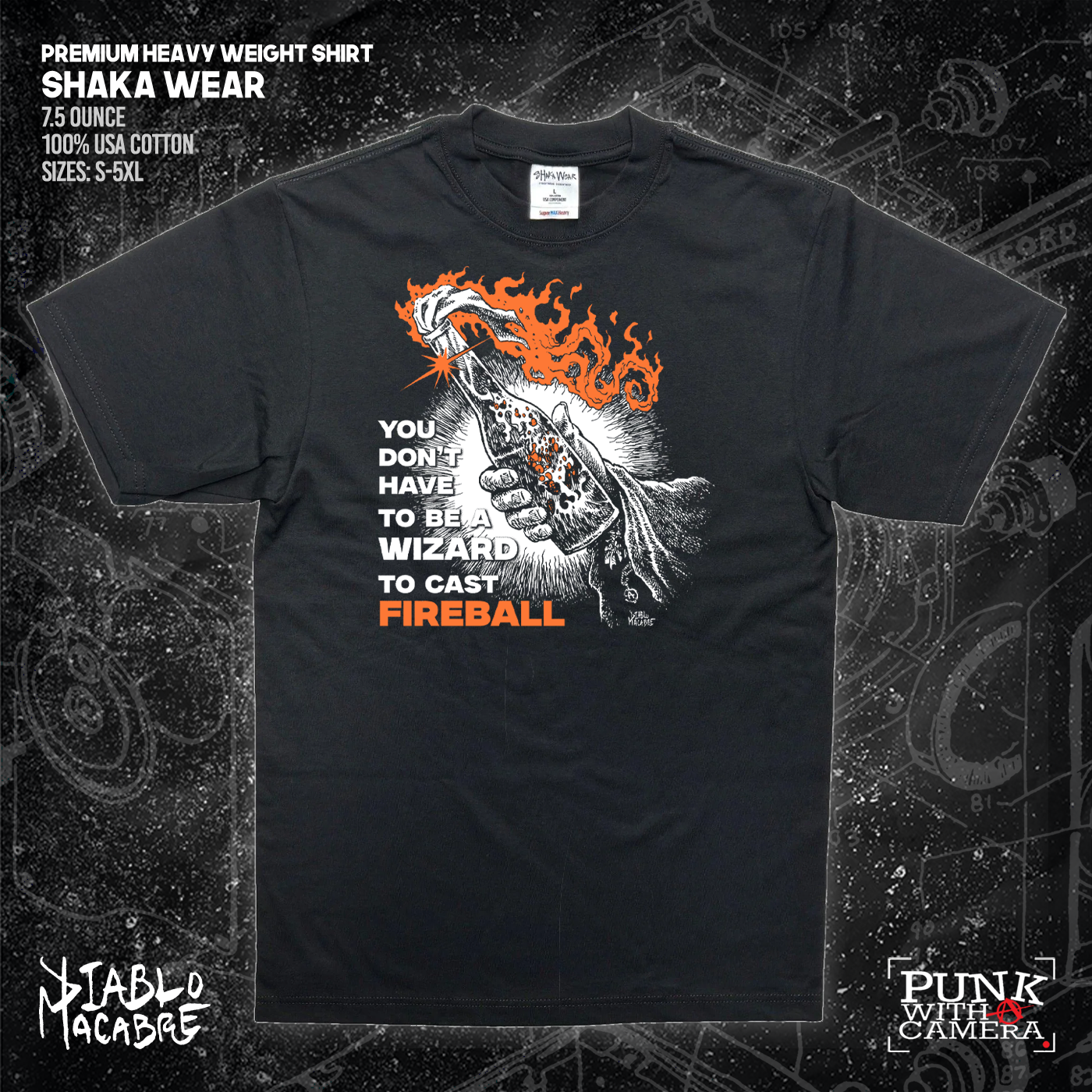 You Don't Have To Be A Wizard To Cast A Fireball - Diablo Macabre