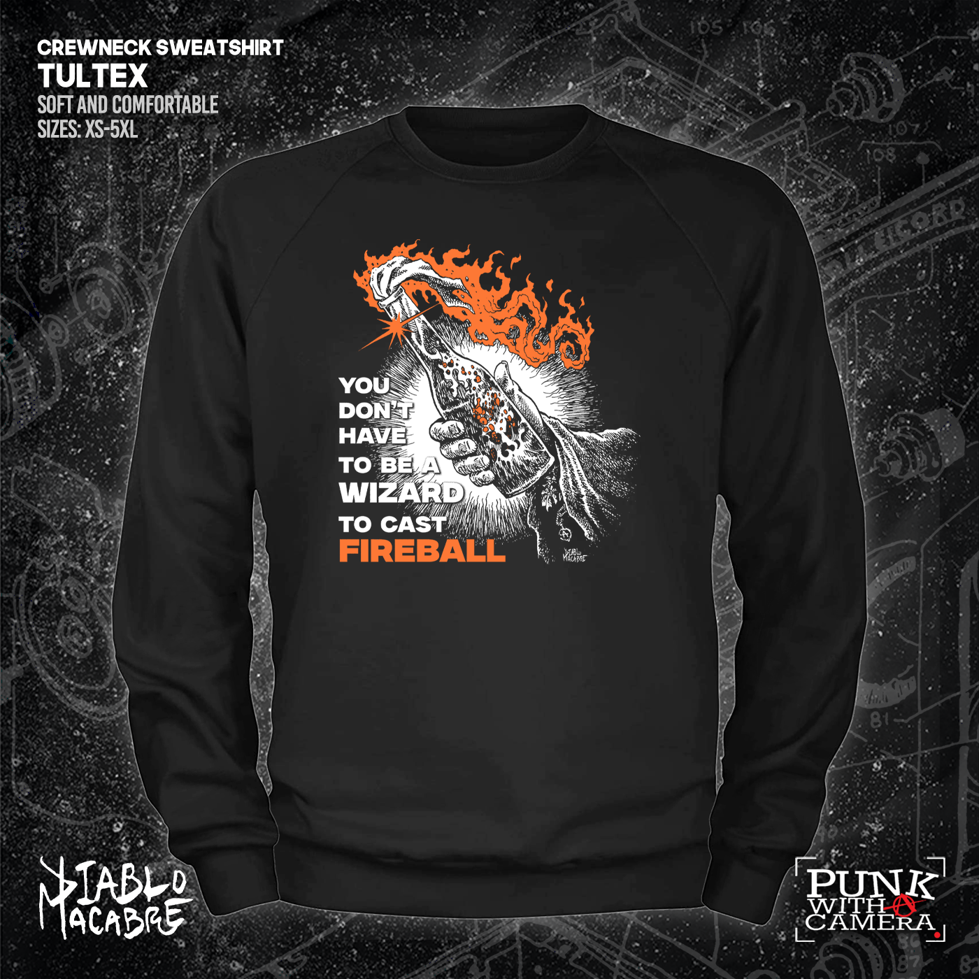 You Don't Need To Be A Wizard To Cast A Fireball - Diablo Macabre