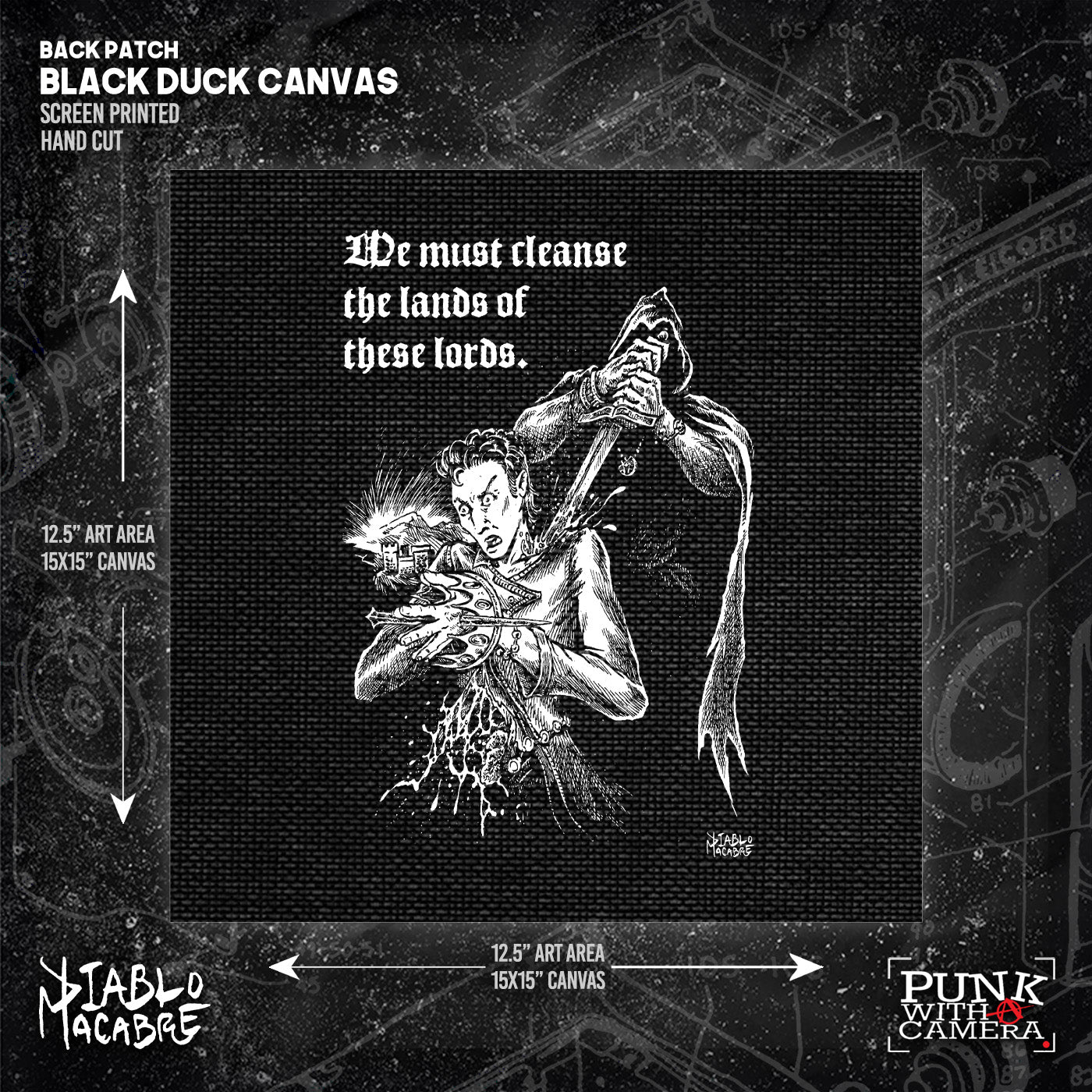 We Must Cleanse The Lords Of These Lands - Backpatch