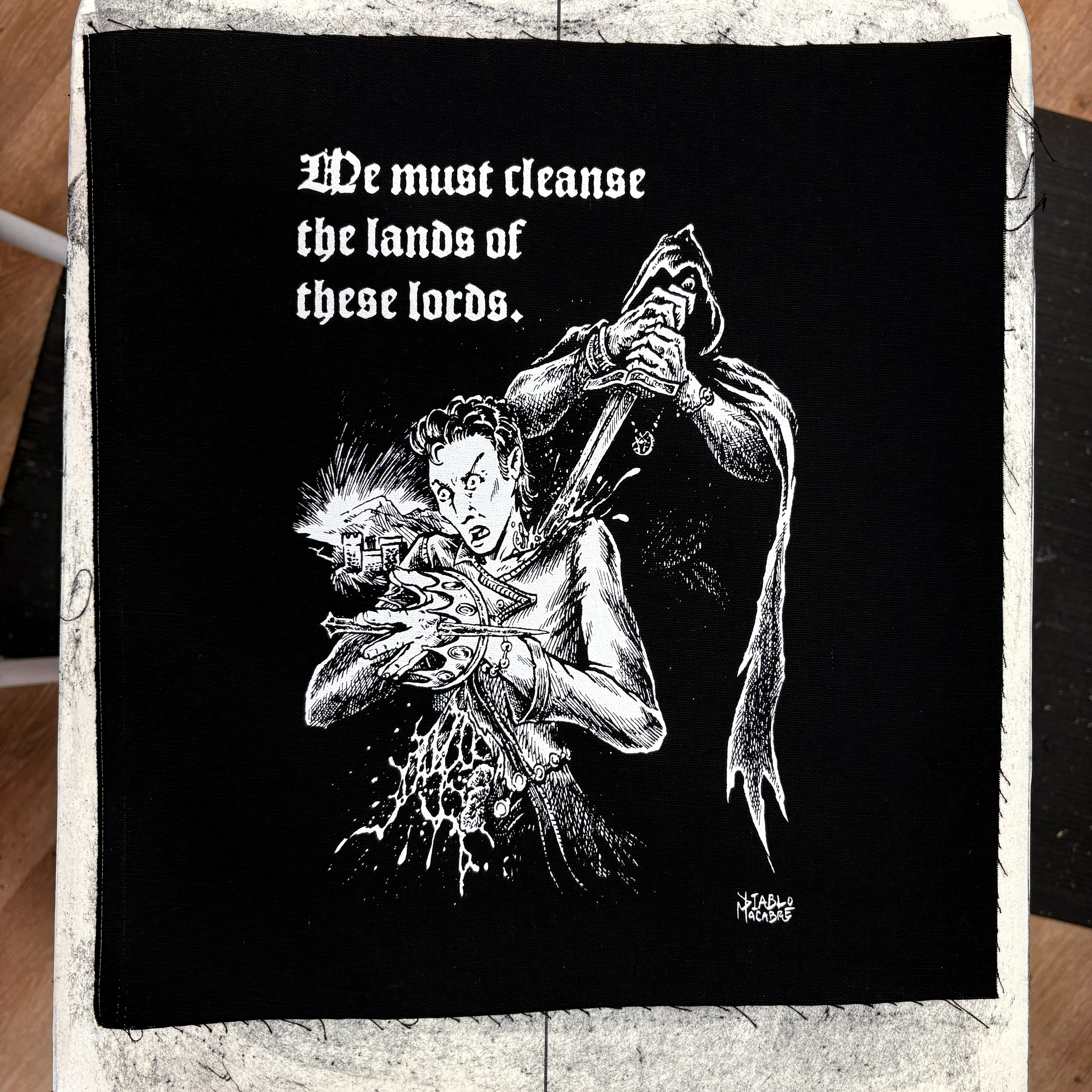 We Must Cleanse The Lords Of These Lands - Backpatch