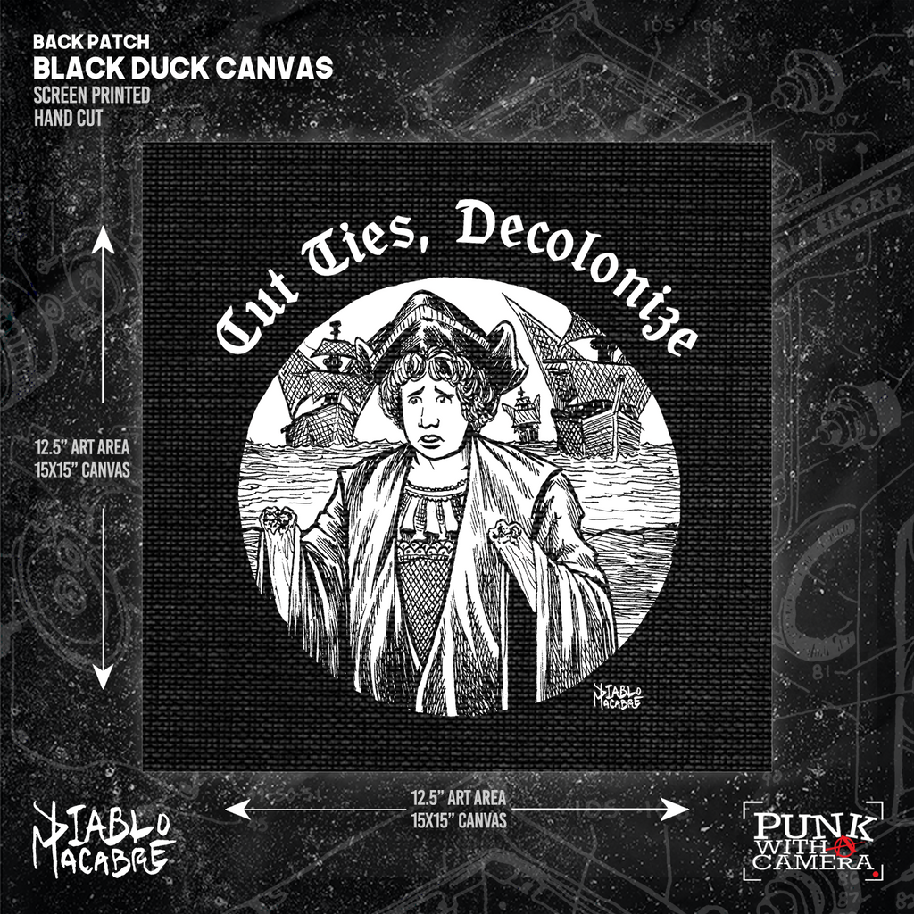 Cut Ties, Decolonize - Backpatch