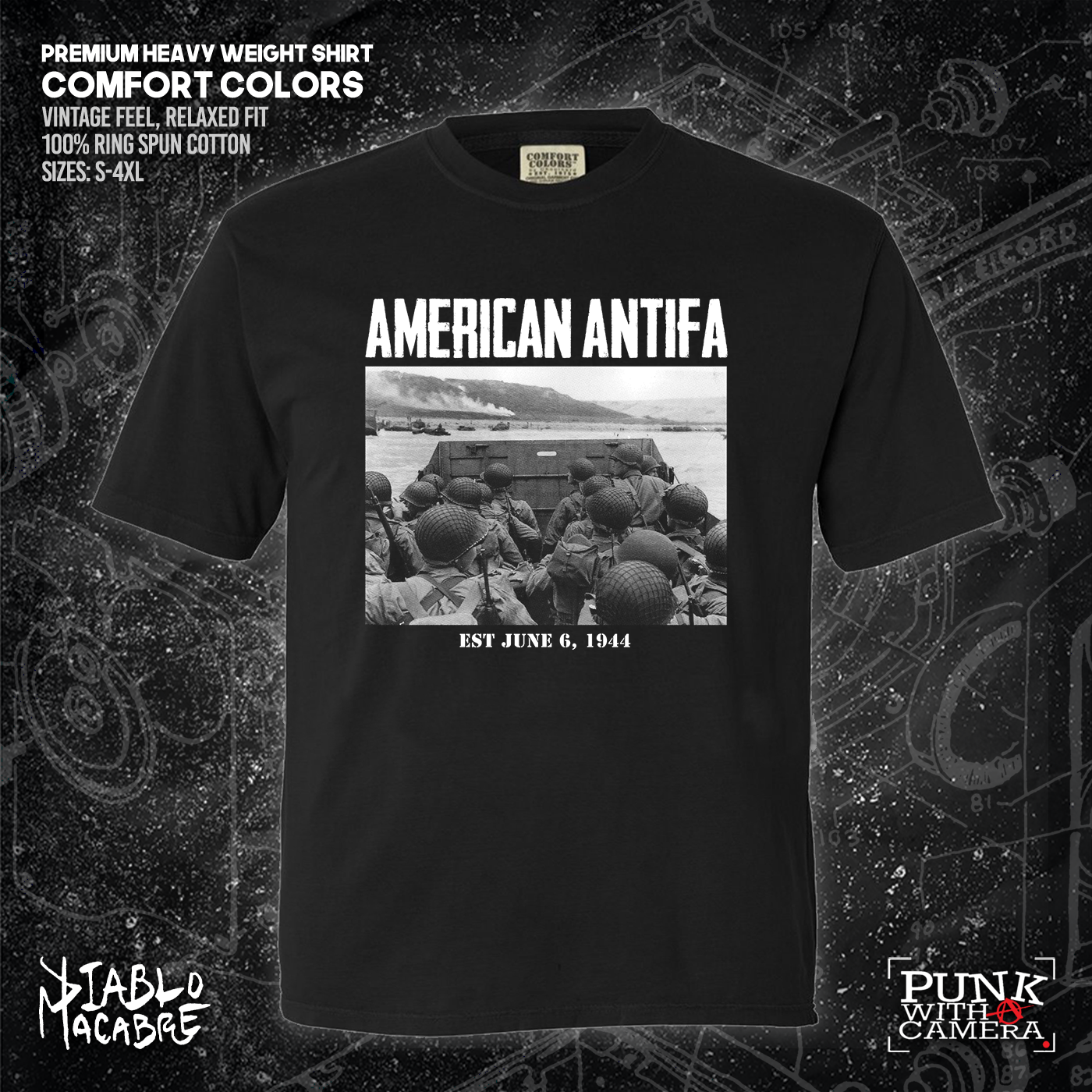 American Antifa EST June 6th 1944 - Diablo Macbre