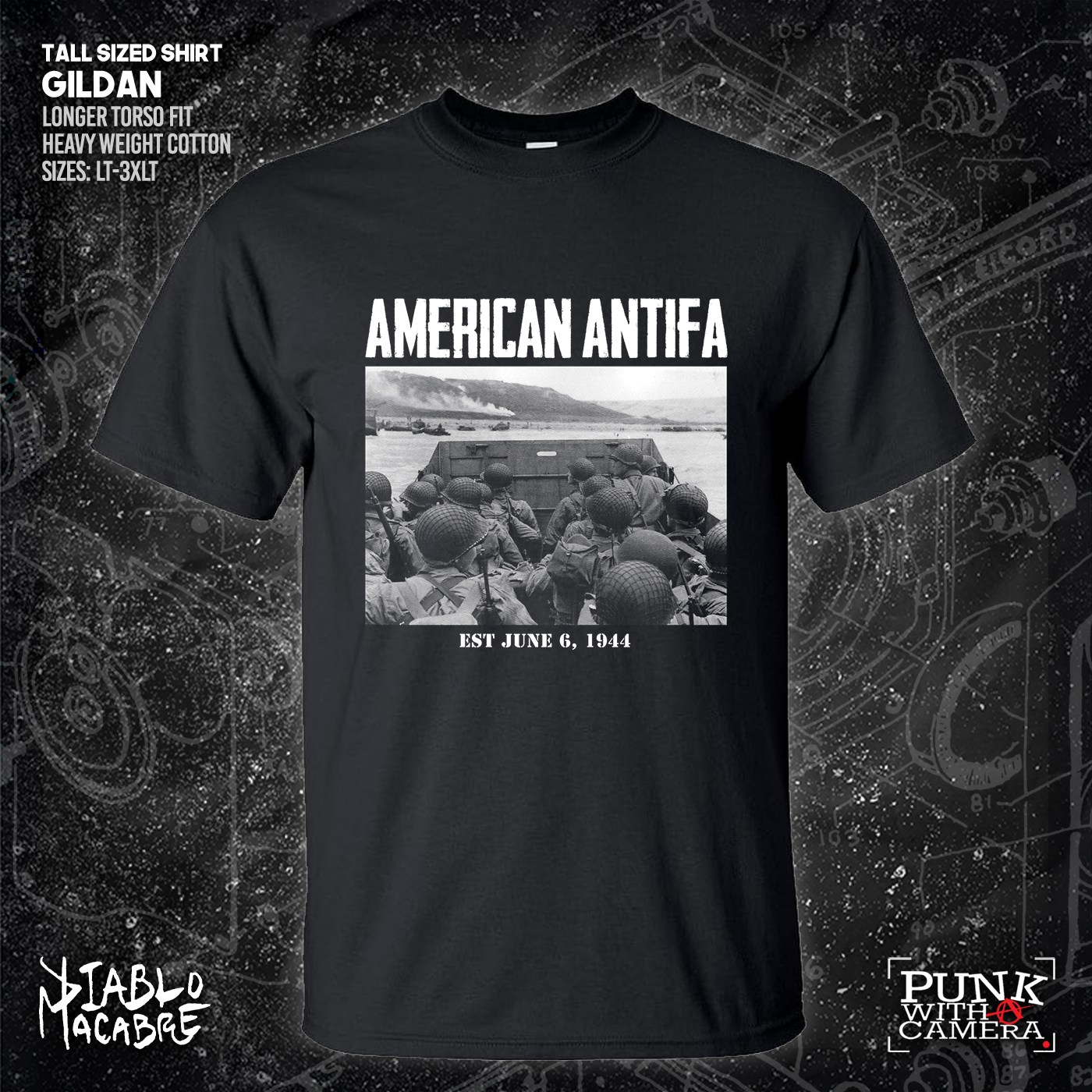 American Antifa EST June 6th 1944 - Diablo Macbre