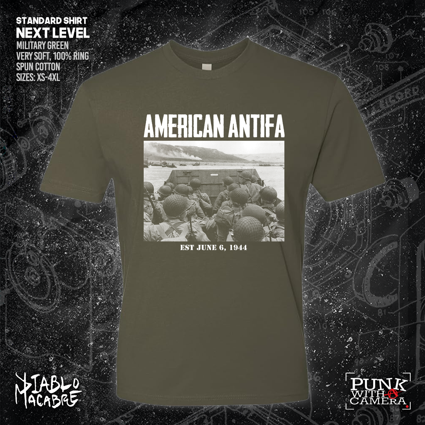 American Antifa EST June 6th 1944 - Diablo Macbre