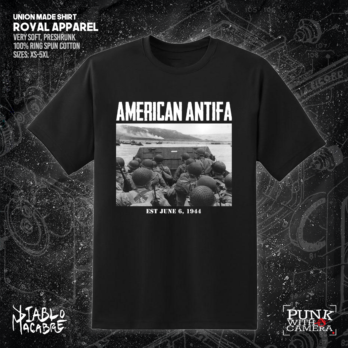 American Antifa EST June 6th 1944 - Diablo Macbre