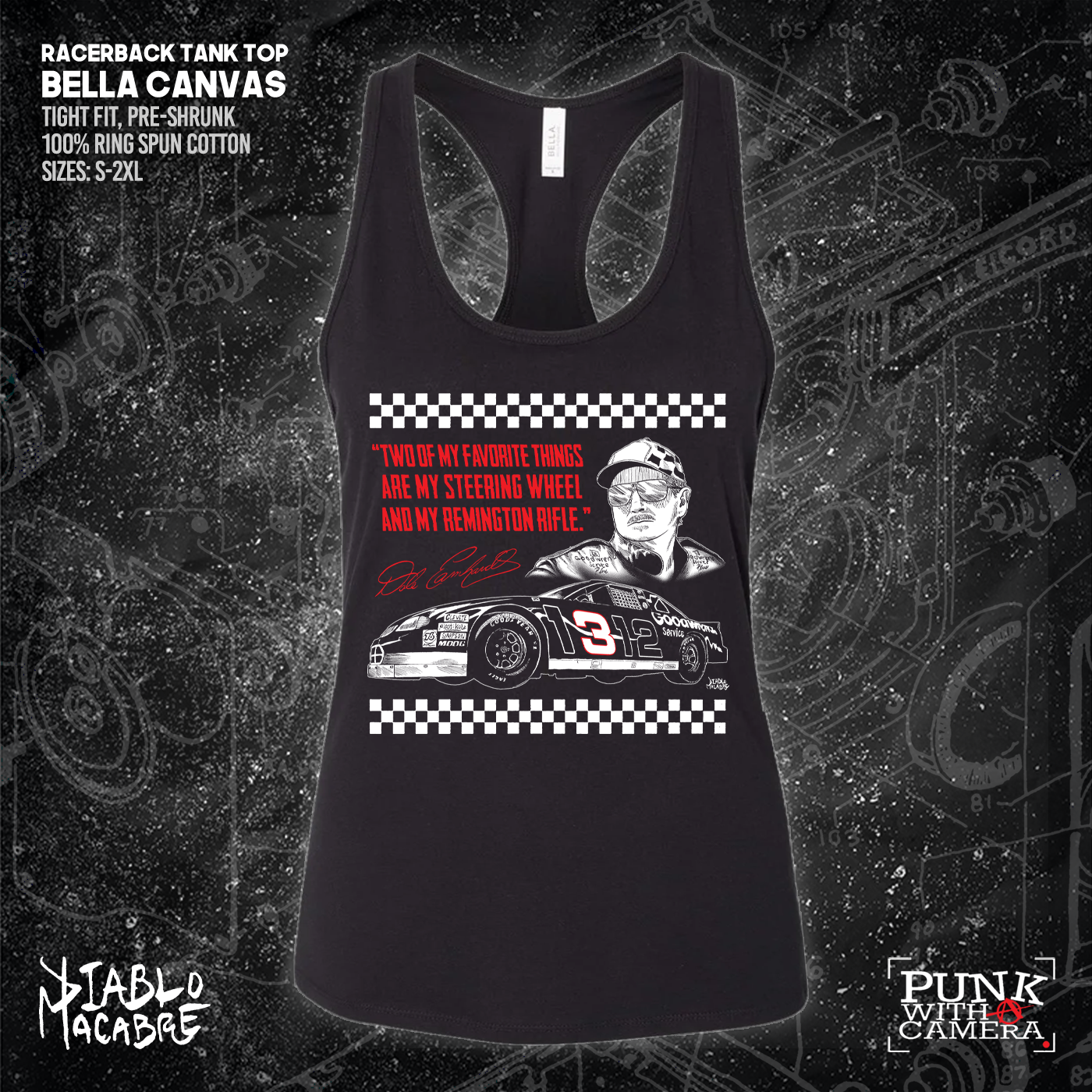 Two Of My Favorite Things Are My Steering Wheel And My Remington Rifle. - Diablo Macabre