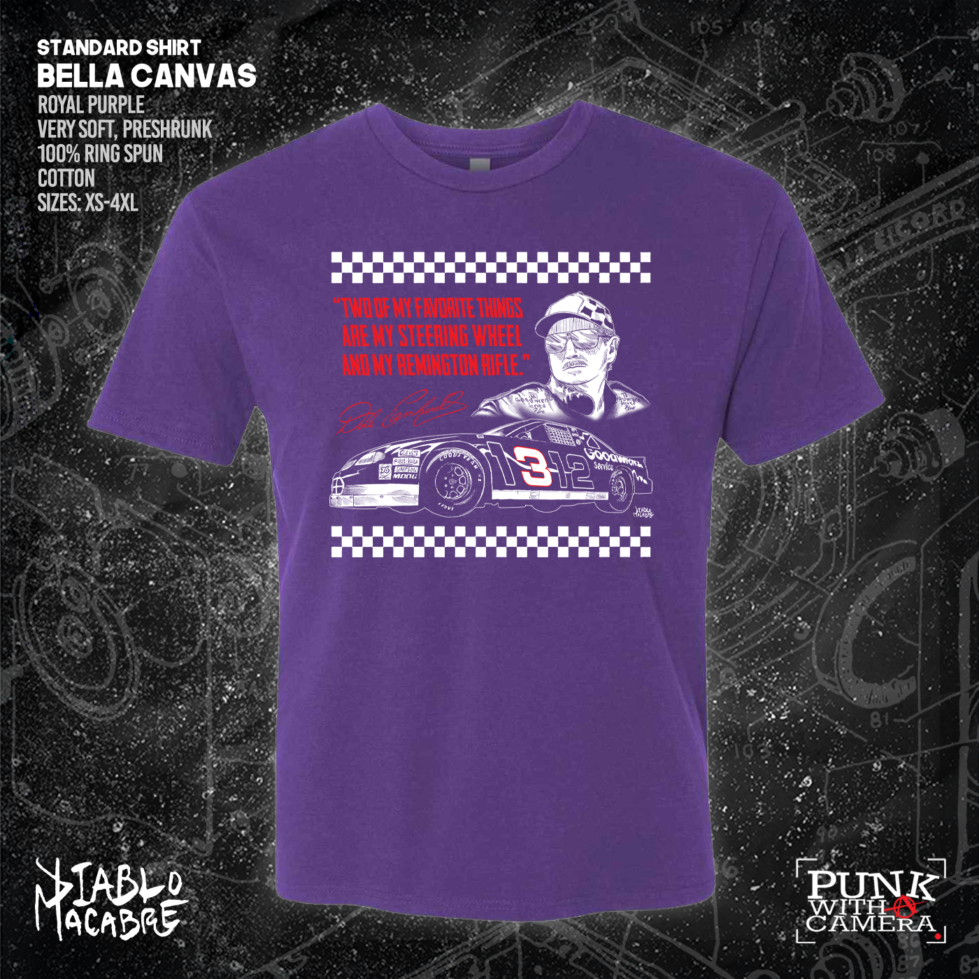 Two Of My Favorite Things Are My Steering Wheel And My Remington Rifle. - Diablo Macabre