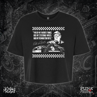 Two of my favorite things are my steering wheel and my Remington rifle. - One Color -  Diablo Macabre