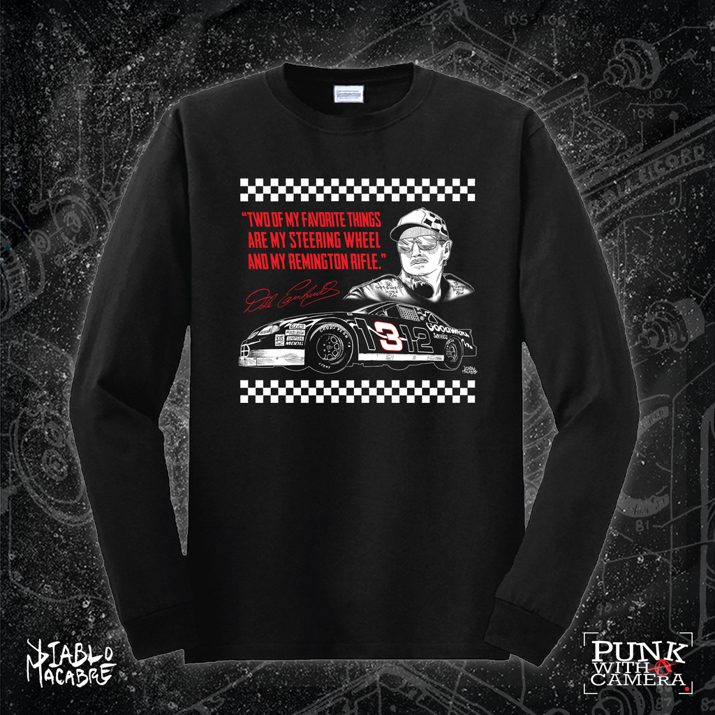 Two Of My Favorite Things Are My Steering Wheel And My Remington Rifle. - Two Color - Diablo Macabre