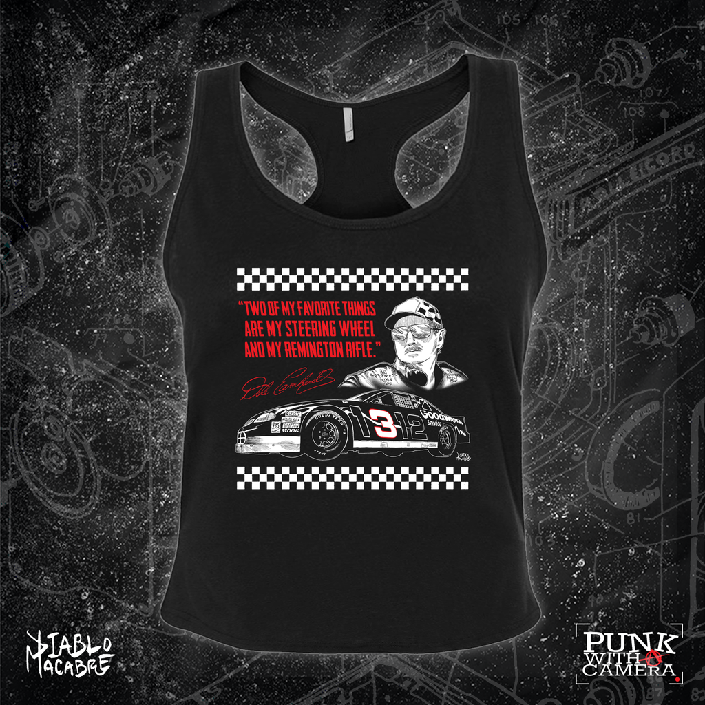 Two Of My Favorite Things Are My Steering Wheel And My Remington Rifle. - Two Color - Diablo Macabre