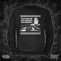 Two of my favorite things are my steering wheel and my Remington rifle. - One Color -  Diablo Macabre