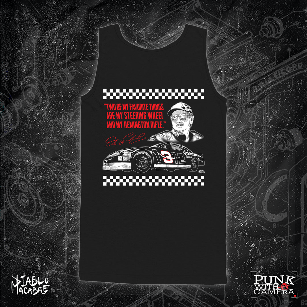 Two Of My Favorite Things Are My Steering Wheel And My Remington Rifle. - Two Color - Diablo Macabre