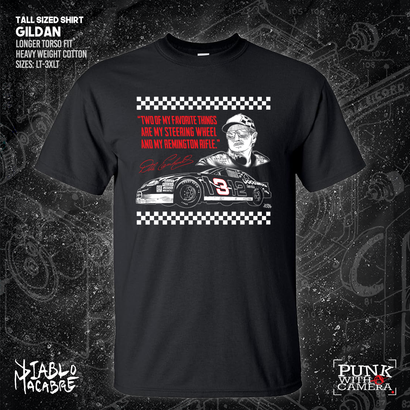 Two Of My Favorite Things Are My Steering Wheel And My Remington Rifle. - Diablo Macabre