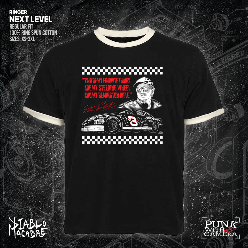 Two Of My Favorite Things Are My Steering Wheel And My Remington Rifle. - Diablo Macabre