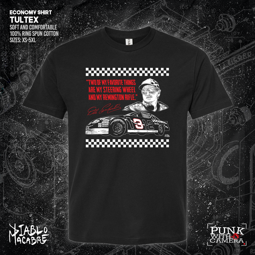 Two Of My Favorite Things Are My Steering Wheel And My Remington Rifle. - Diablo Macabre