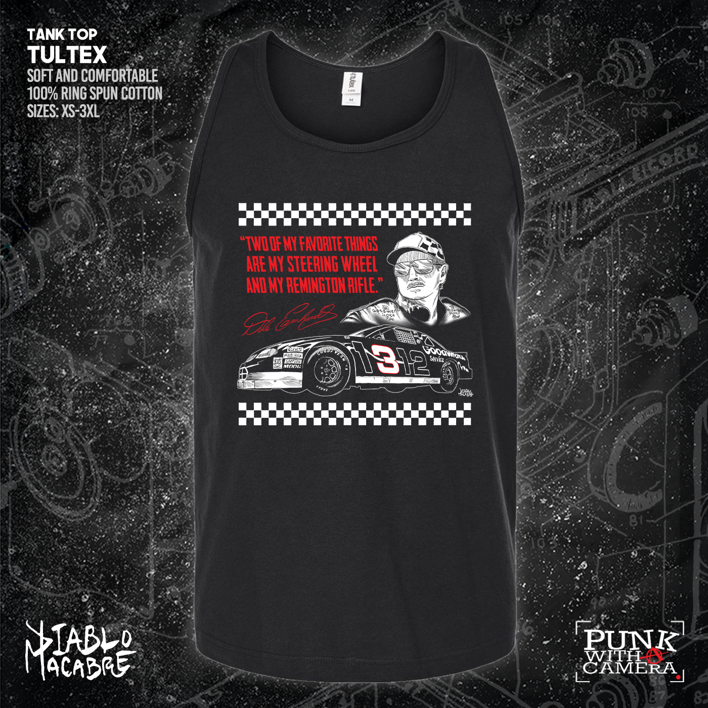 Two Of My Favorite Things Are My Steering Wheel And My Remington Rifle - Diablo Macabre