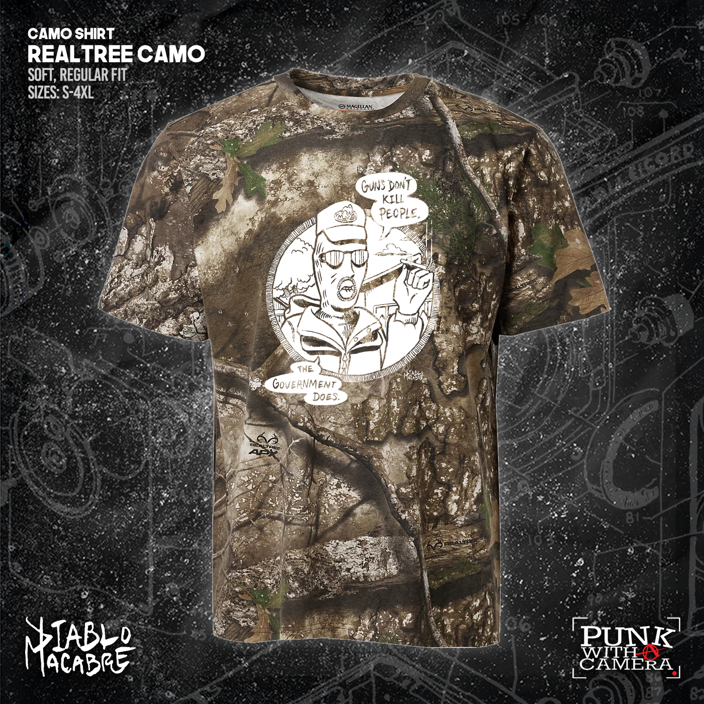 Guns Don't Kill People The Government Does - Diablo Macabre