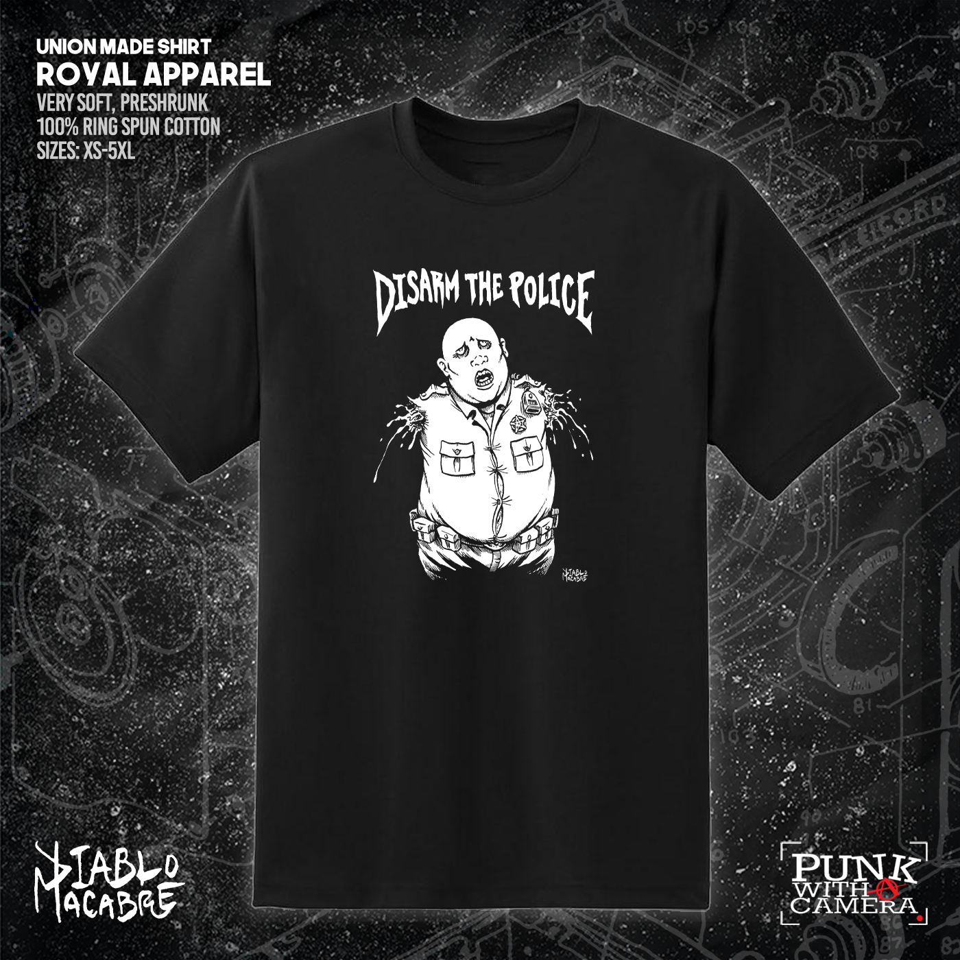 Disarm The Police - Torso - Diablo Macabre