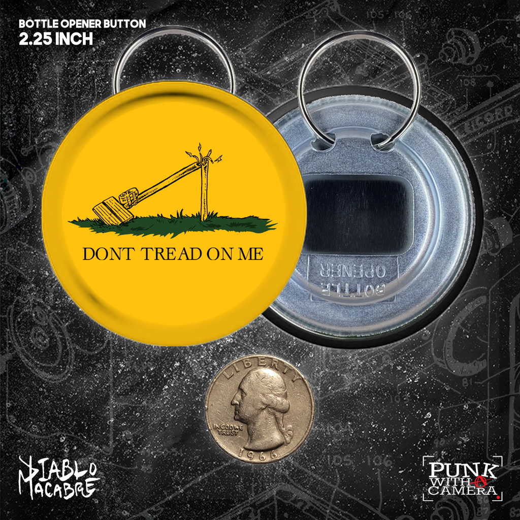 Don't Tread On Me - Invasive Camera - Buttons (1.5 & 2.25 Inch)