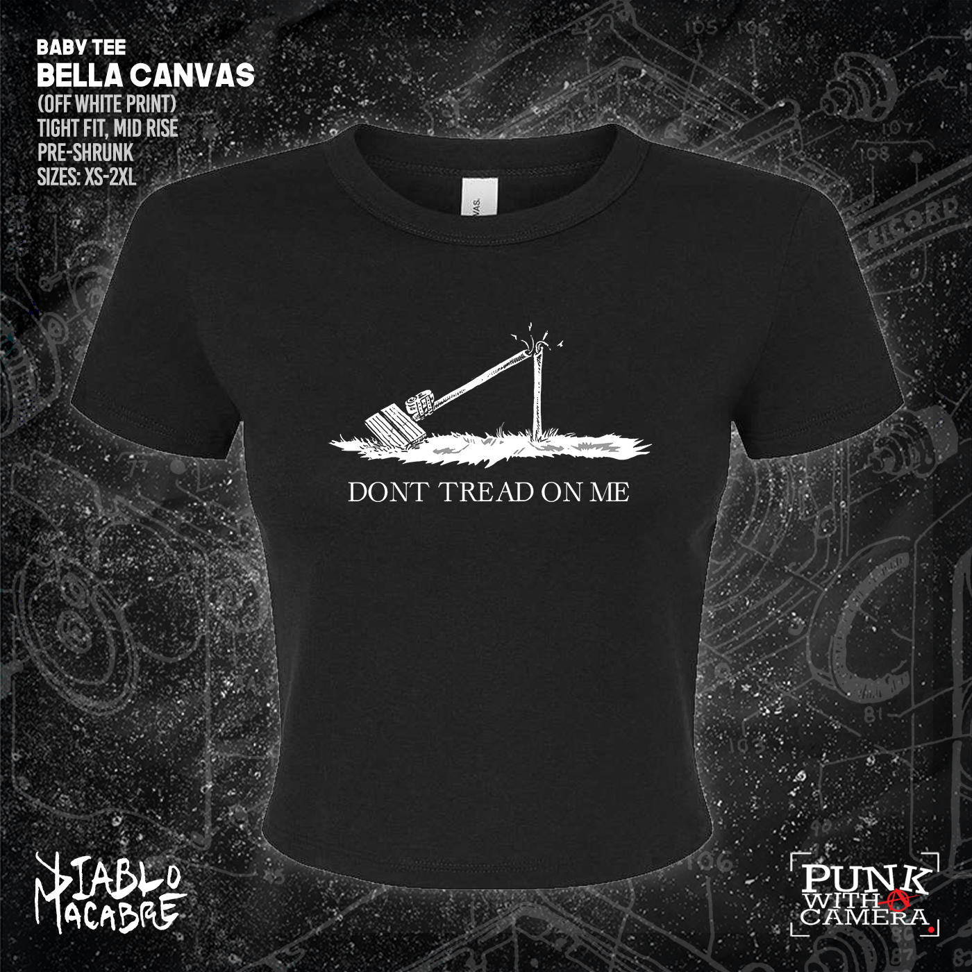 Don't Tread On Me - Invasive Camera - Diablo Macabre